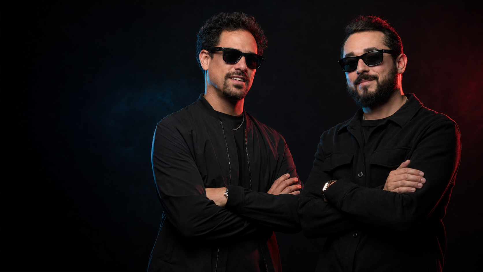 Comedy Calendar hosts Art Roche and Sebastian Alvarez